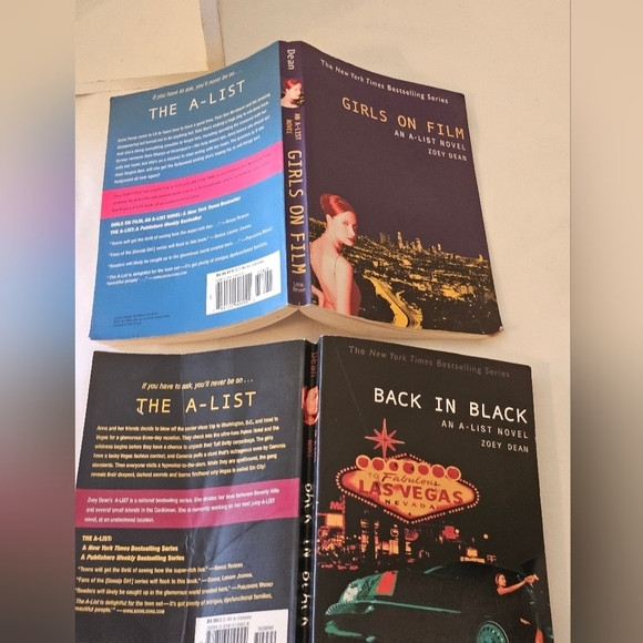 Back in Black & Girls on Film by Zoey Dean Little Brown Paperback 2 Book Bundle - Picture 3 of 17